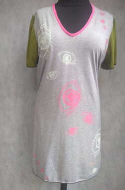 Vestido manga corta [5034] talle 2