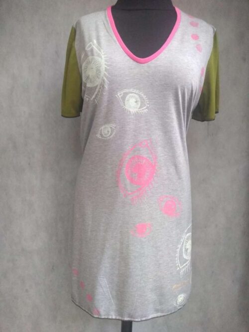 Vestido manga corta [5034] talle 2